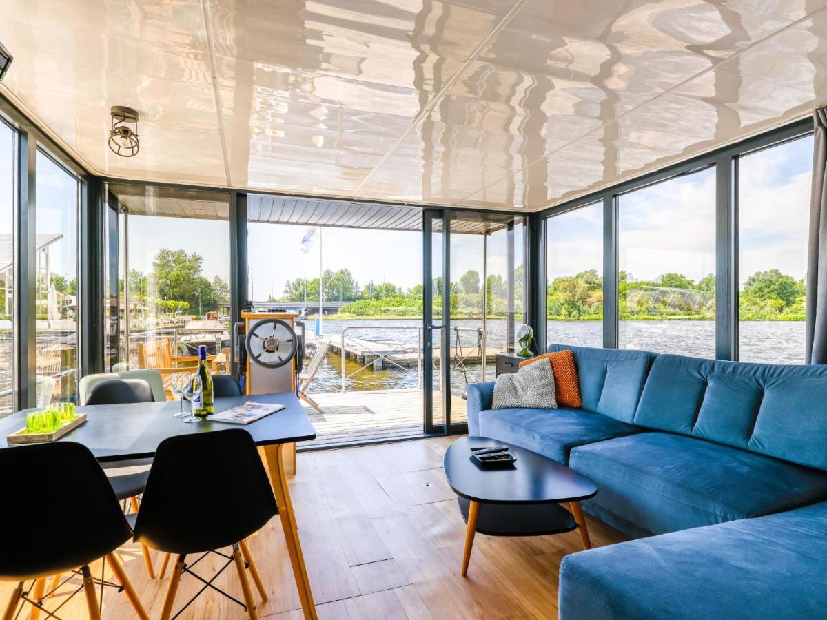 Tiny Houseboat De Woudaap - I Hotell Uitgeest Eksteriør bilde